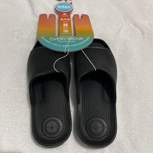 Totes Slides Black Size 7